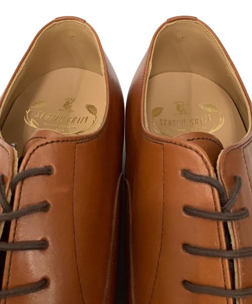 SCOTCH GRAIN（スコッチグレイン）SCOTCH GRAIN (スコッチグレイン) ストレートチップシューズ ブラウン サイズ:27の古着・服飾アイテム