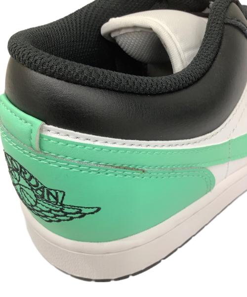 NIKE（ナイキ）NIKE (ナイキ) エアジョーダン1 LOW ミント×ホワイト サイズ:28の古着・服飾アイテム