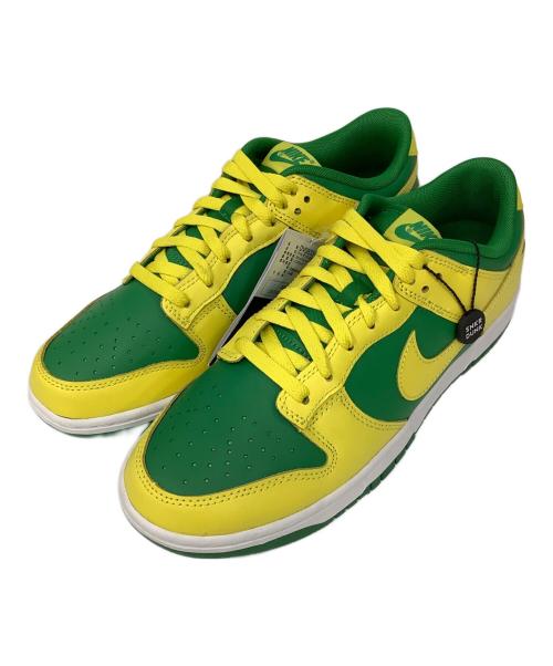 NIKE（ナイキ）NIKE (ナイキ) ローカットスニーカー イエロー×グリーン サイズ:27.5の古着・服飾アイテム