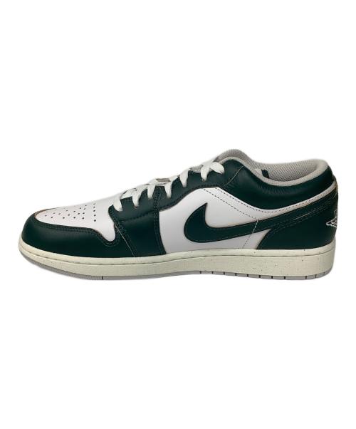 NIKE（ナイキ）NIKE (ナイキ) エアジョーダン1 LOW SE ホワイト×グリーン サイズ:28の古着・服飾アイテム