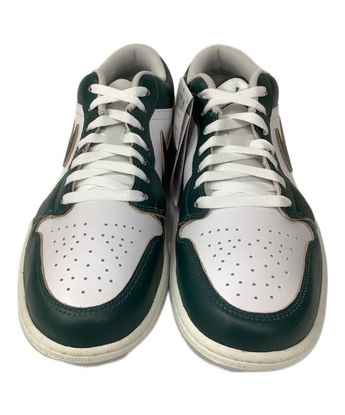 NIKE（ナイキ）NIKE (ナイキ) エアジョーダン1 LOW SE ホワイト×グリーン サイズ:28の古着・服飾アイテム