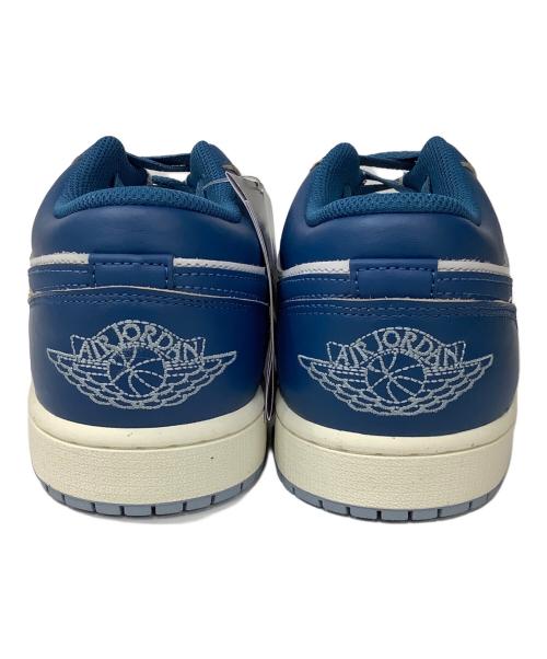 NIKE（ナイキ）NIKE (ナイキ) エアジョーダン1 LOW SE ホワイト×ブルー サイズ:28の古着・服飾アイテム