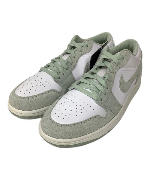 NIKE（ナイキ）NIKE (ナイキ) エアジョーダン1 LOW SE ホワイト×グリーン サイズ:28の古着・服飾アイテム