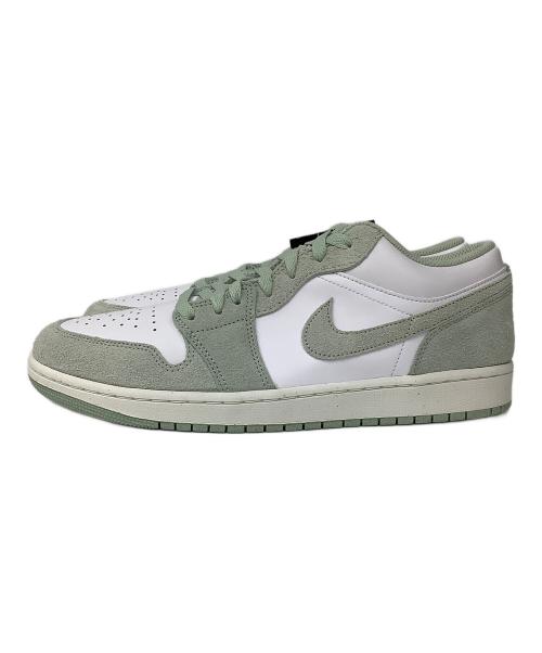 NIKE（ナイキ）NIKE (ナイキ) エアジョーダン1 LOW SE ホワイト×グリーン サイズ:28の古着・服飾アイテム