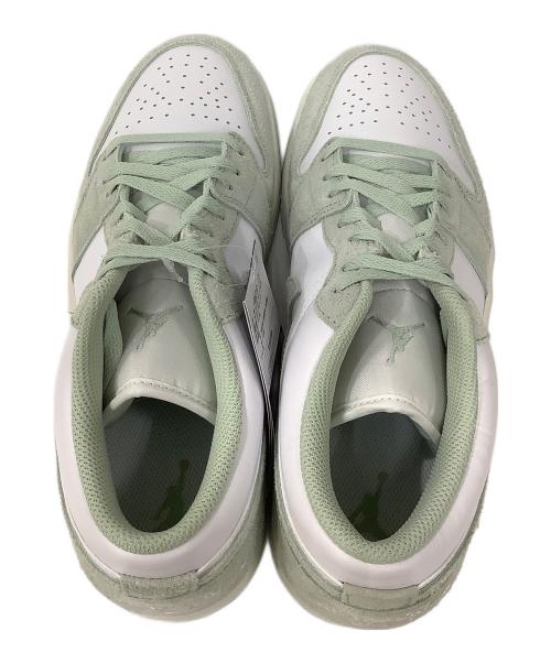 NIKE（ナイキ）NIKE (ナイキ) エアジョーダン1 LOW SE ホワイト×グリーン サイズ:28の古着・服飾アイテム