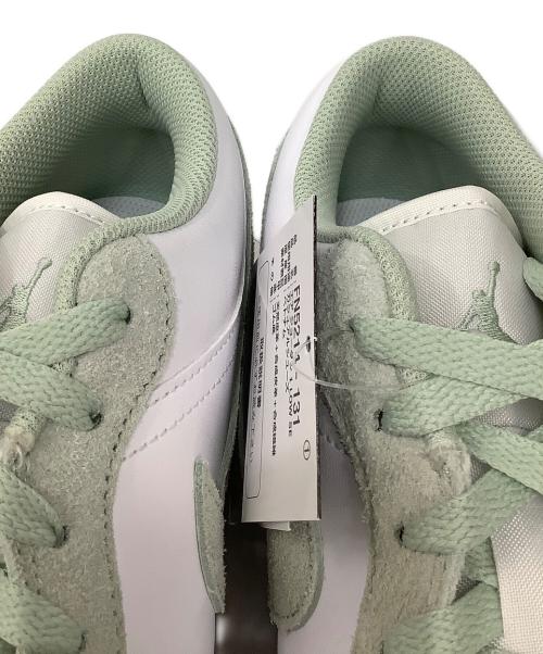 NIKE（ナイキ）NIKE (ナイキ) エアジョーダン1 LOW SE ホワイト×グリーン サイズ:28の古着・服飾アイテム