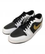 NIKEナイキ）の古着「エアジョーダン1 LOW」｜ブラック×ホワイト