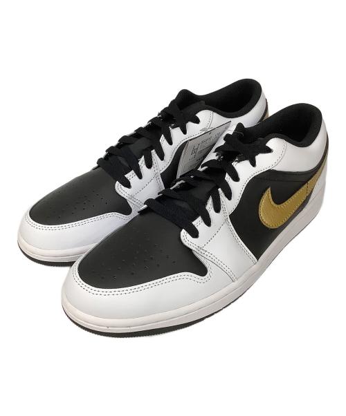 NIKE（ナイキ）NIKE (ナイキ) エアジョーダン1 LOW ブラック×ホワイト サイズ:28の古着・服飾アイテム