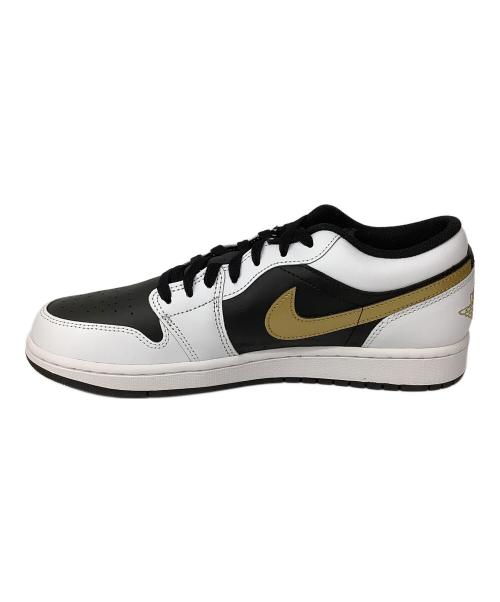 NIKE（ナイキ）NIKE (ナイキ) エアジョーダン1 LOW ブラック×ホワイト サイズ:28の古着・服飾アイテム