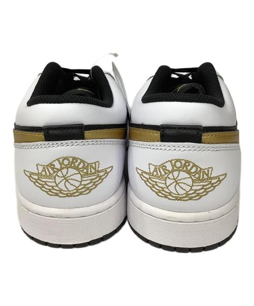 NIKE（ナイキ）NIKE (ナイキ) エアジョーダン1 LOW ブラック×ホワイト サイズ:28の古着・服飾アイテム