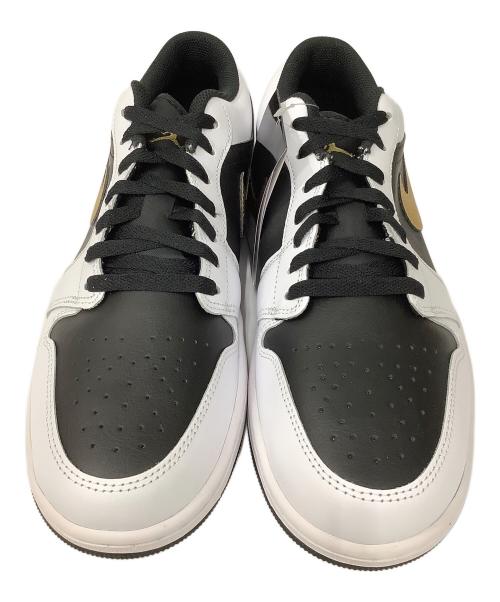 NIKE（ナイキ）NIKE (ナイキ) エアジョーダン1 LOW ブラック×ホワイト サイズ:28の古着・服飾アイテム
