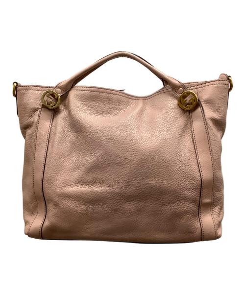 GUCCI（グッチ）GUCCI (グッチ) ショルダーバッグ ピンクの古着・服飾アイテム