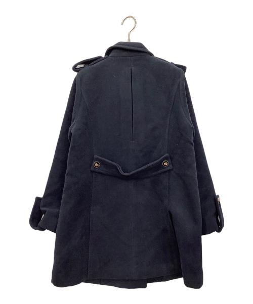 Bibiy.（ビビィ）Bibiy. (ビビィ) ダブルコート ネイビー サイズ:FREEの古着・服飾アイテム