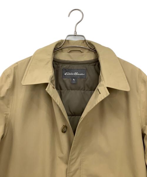 Eddie Bauer（エディーバウアー）Eddie Bauer (エディーバウアー) ライナー付トレンチコート ベージュ サイズ:Lの古着・服飾アイテム
