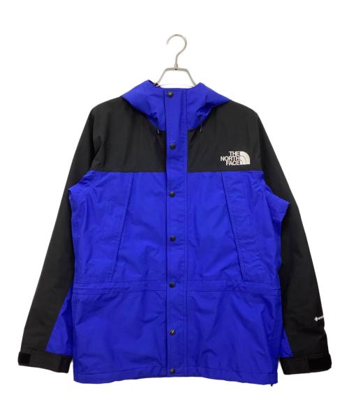 THE NORTH FACE（ザ ノース フェイス）THE NORTH FACE (ザ ノース フェイス) マウンテンハイライトジャケット ブルー×ブラック サイズ:XLの古着・服飾アイテム