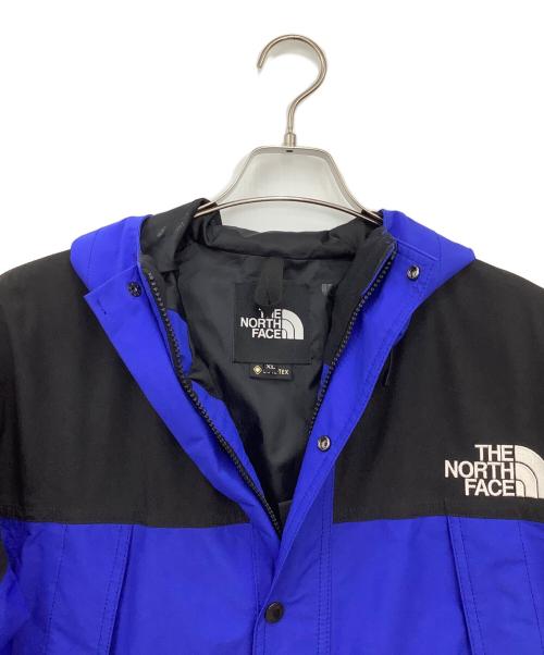 THE NORTH FACE（ザ ノース フェイス）THE NORTH FACE (ザ ノース フェイス) マウンテンハイライトジャケット ブルー×ブラック サイズ:XLの古着・服飾アイテム