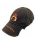 BALENCIAGA（バレンシアガ）の古着「Burning Unity Cap」｜ダークブラウン