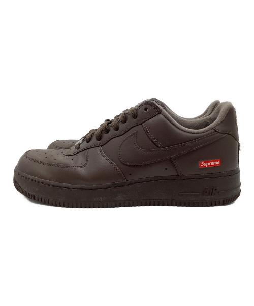 NIKE（ナイキ）NIKE (ナイキ) Supreme (シュプリーム) ローカットスニーカー ブラウン サイズ:28㎝の古着・服飾アイテム