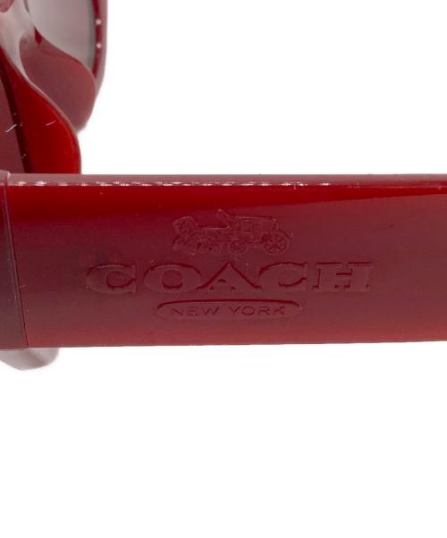 COACH（コーチ）COACH (コーチ) サングラス レッドの古着・服飾アイテム