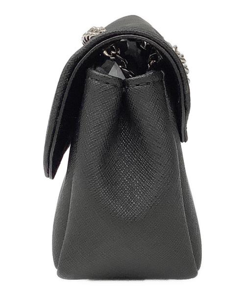 Vivienne Westwood（ヴィヴィアンウエストウッド）Vivienne Westwood (ヴィヴィアンウエストウッド) スモールチェーンショルダーバッグ ブラックの古着・服飾アイテム