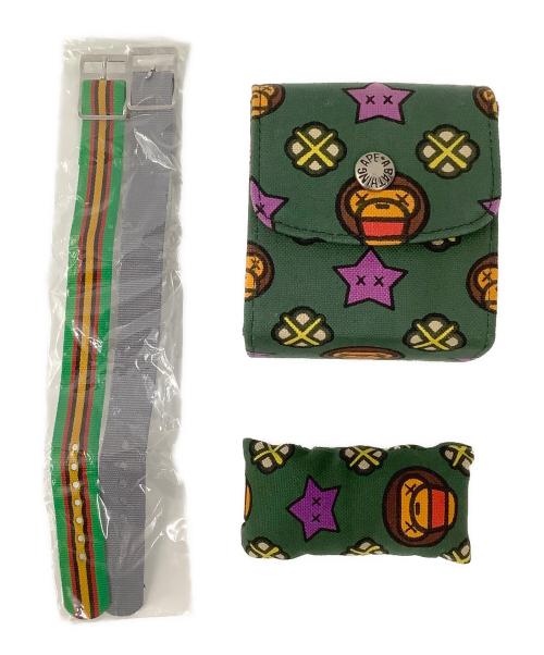 A BATHING APE（アベイシングエイプ）A BATHING APE (アベイシングエイプ) KAWS (カウズ) 腕時計の古着・服飾アイテム