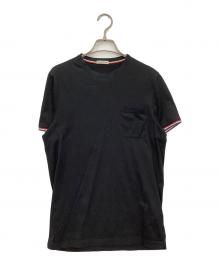 MONCLER（モンクレール）の古着「半袖カットソー」｜ブラック