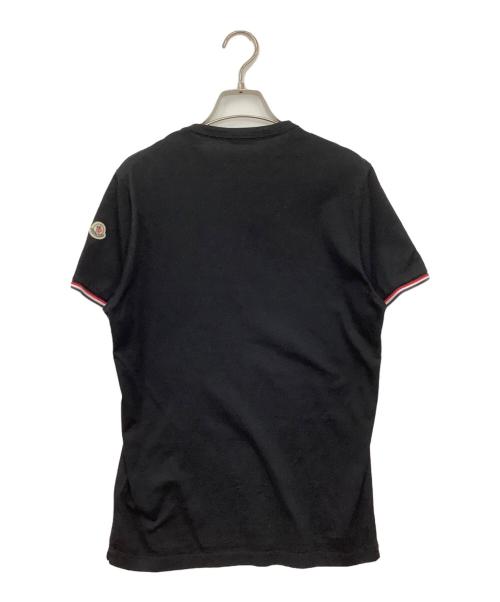 MONCLER（モンクレール）MONCLER (モンクレール) 半袖カットソー ブラック サイズ:−の古着・服飾アイテム