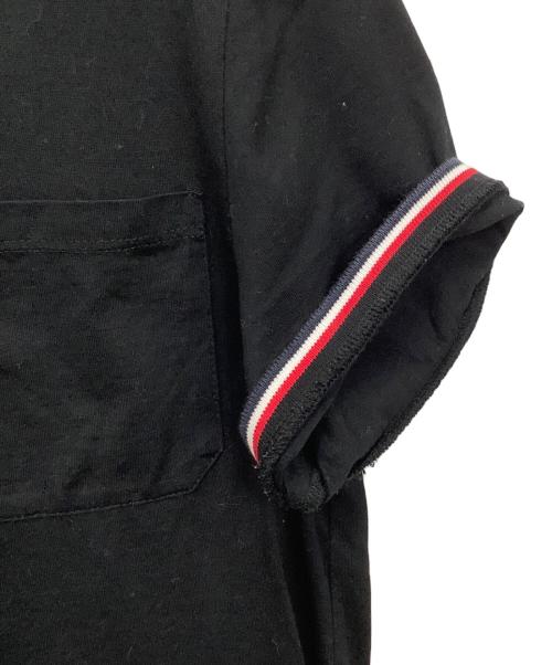 MONCLER（モンクレール）MONCLER (モンクレール) 半袖カットソー ブラック サイズ:−の古着・服飾アイテム