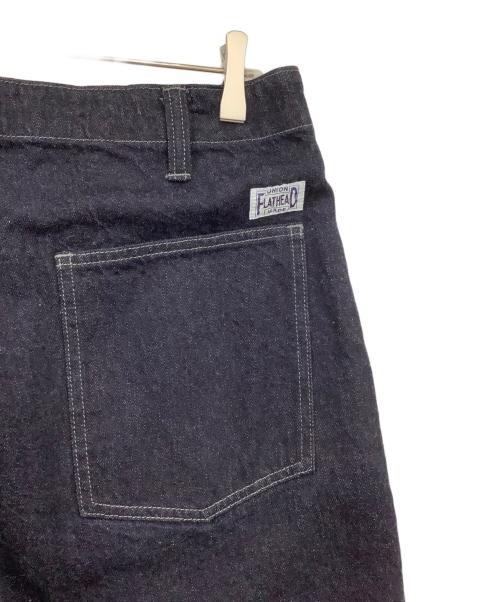 FLAT HEAD（フラット ヘッド）FLAT HEAD (フラット ヘッド) ハーフパンツ インディゴ サイズ:36の古着・服飾アイテム