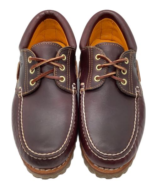 Timberland（ティンバーランド）Timberland (ティンバーランド) HS 3 EYE LUG 50009 BURGUNDY シューズ ブラウン サイズ:9.5Wの古着・服飾アイテム