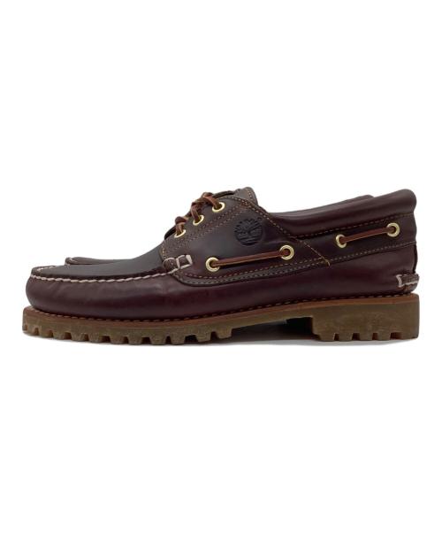 Timberland（ティンバーランド）Timberland (ティンバーランド) HS 3 EYE LUG 50009 BURGUNDY シューズ ブラウン サイズ:9.5Wの古着・服飾アイテム