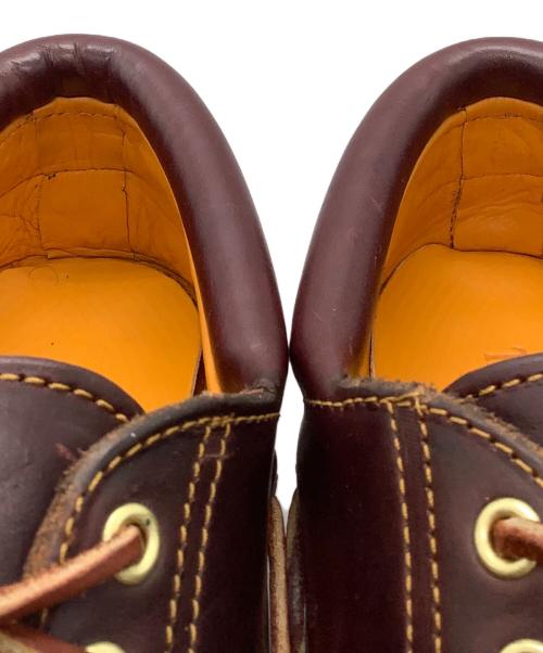 Timberland（ティンバーランド）Timberland (ティンバーランド) HS 3 EYE LUG 50009 BURGUNDY シューズ ブラウン サイズ:9.5Wの古着・服飾アイテム