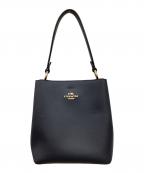 COACHコーチ）の古着「スモールタウンバケットバッグ」｜ネイビー