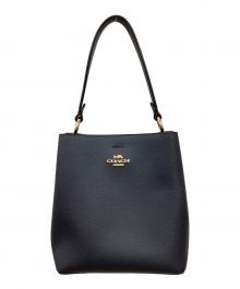 COACH（コーチ）の古着「スモールタウンバケットバッグ」｜ネイビー