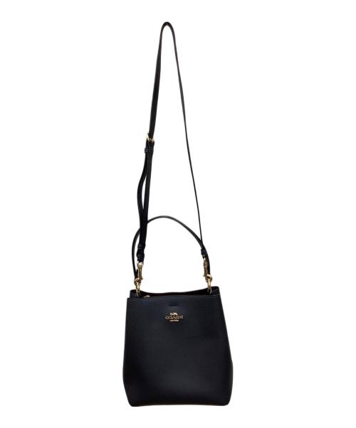 COACH（コーチ）COACH (コーチ) スモールタウンバケットバッグ ネイビーの古着・服飾アイテム