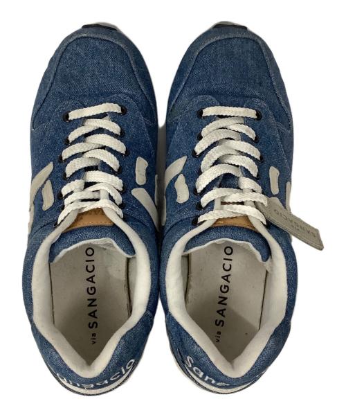 Sangacio（サンガッチョ）SANGACIO (サンガッチョ) ローカットスニーカー インディゴ サイズ:27.5の古着・服飾アイテム