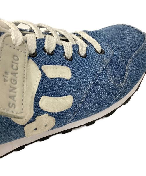 Sangacio（サンガッチョ）SANGACIO (サンガッチョ) ローカットスニーカー インディゴ サイズ:27.5の古着・服飾アイテム