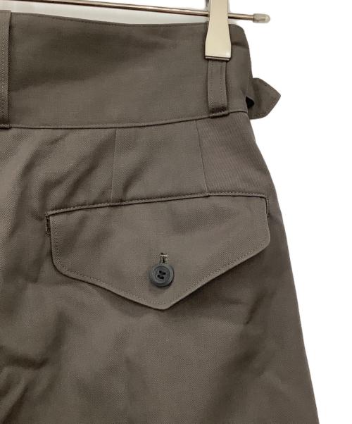 THE RERACS（ザ リラクス）THE RERACS (ザ リラクス) ワイドパンツ ブラウン サイズ:36の古着・服飾アイテム