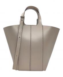 GIANNI CHIARINI（ジャンニ キアリーニ）の古着「ハンドバッグ」｜ベージュ