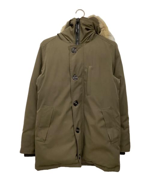 CANADA GOOSE（カナダグース）CANADA GOOSE (カナダグース) ダウンジャケット ブラウン サイズ:Mの古着・服飾アイテム