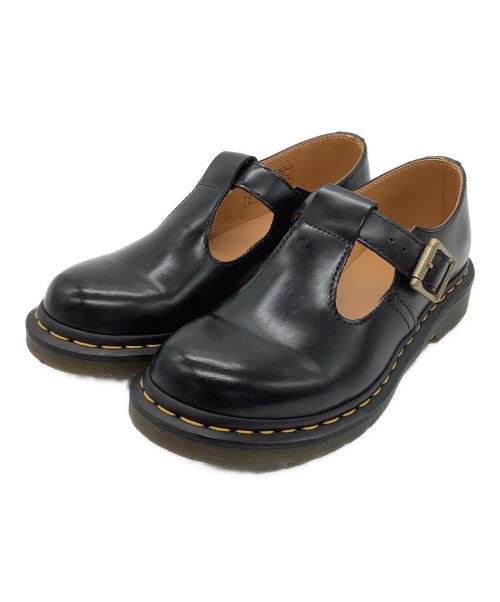 Dr.Martens（ドクターマーチン）Dr.Martens (ドクターマーチン) POLLEY Tバーシューズ ブラック サイズ:UK5の古着・服飾アイテム