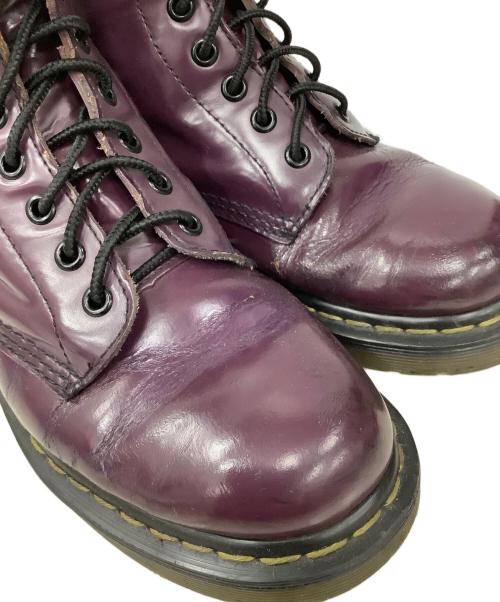 Dr.Martens（ドクターマーチン）Dr.Martens (ドクターマーチン) レースアップブーツ パープル サイズ:表記無しの古着・服飾アイテム