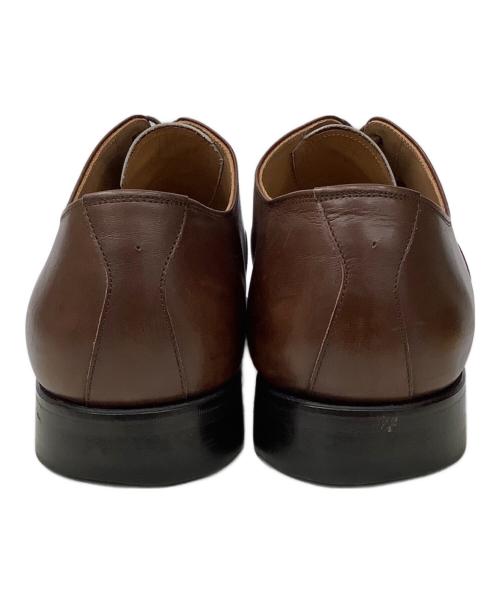 SCOTCH GRAIN（スコッチグレイン）SCOTCH GRAIN (スコッチグレイン) ストレートチップシューズ ブラウン サイズ:26.5の古着・服飾アイテム