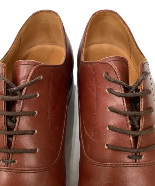 SCOTCH GRAIN（スコッチグレイン）SCOTCH GRAIN (スコッチグレイン) ストレートチップシューズ ブラウン サイズ:26.5の古着・服飾アイテム