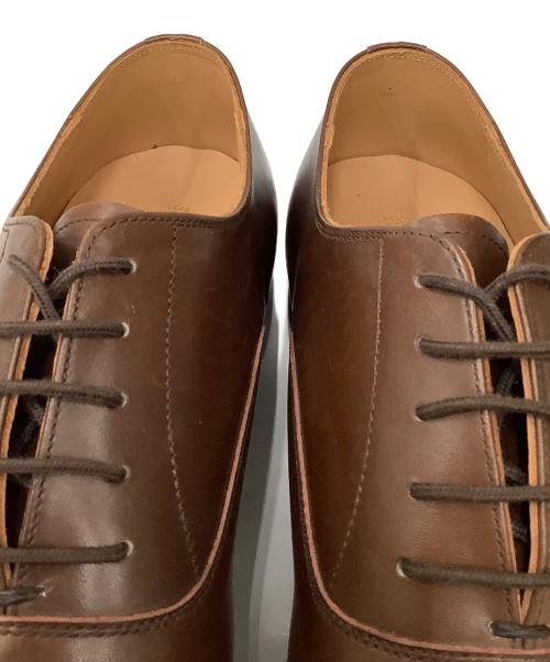 SCOTCH GRAIN（スコッチグレイン）SCOTCH GRAIN (スコッチグレイン) ストレートチップシューズ ブラウン サイズ:26.5の古着・服飾アイテム