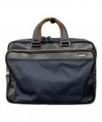 Samsoniteサムソナイト）の古着「ブリーフケース」｜ネイビー×ブラウン