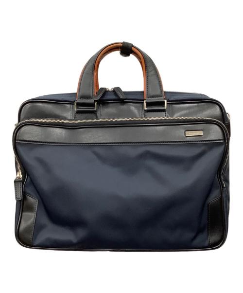 Samsonite（サムソナイト）Samsonite (サムソナイト) ブリーフケース ネイビー×ブラウンの古着・服飾アイテム