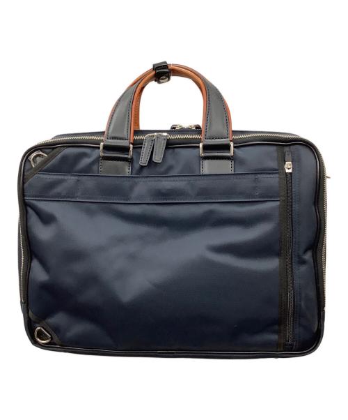 Samsonite（サムソナイト）Samsonite (サムソナイト) ブリーフケース ネイビー×ブラウンの古着・服飾アイテム