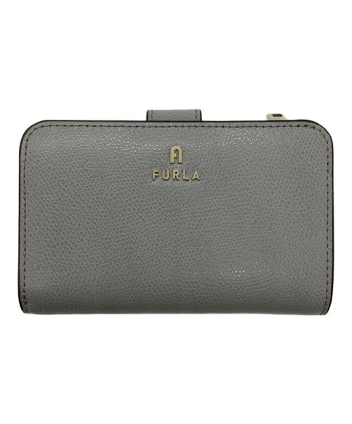 FURLA（フルラ）FURLA (フルラ) 2つ折り財布 グレーの古着・服飾アイテム