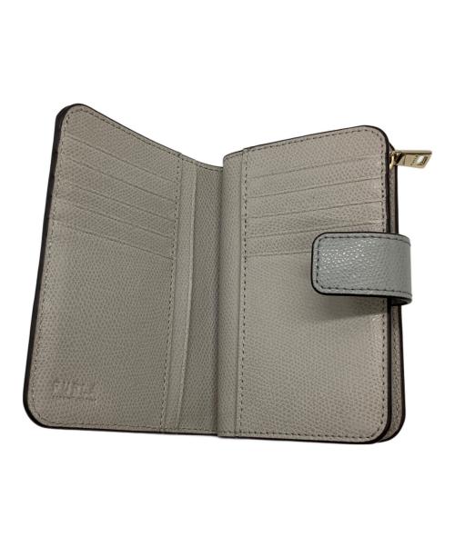 FURLA（フルラ）FURLA (フルラ) 2つ折り財布 グレーの古着・服飾アイテム